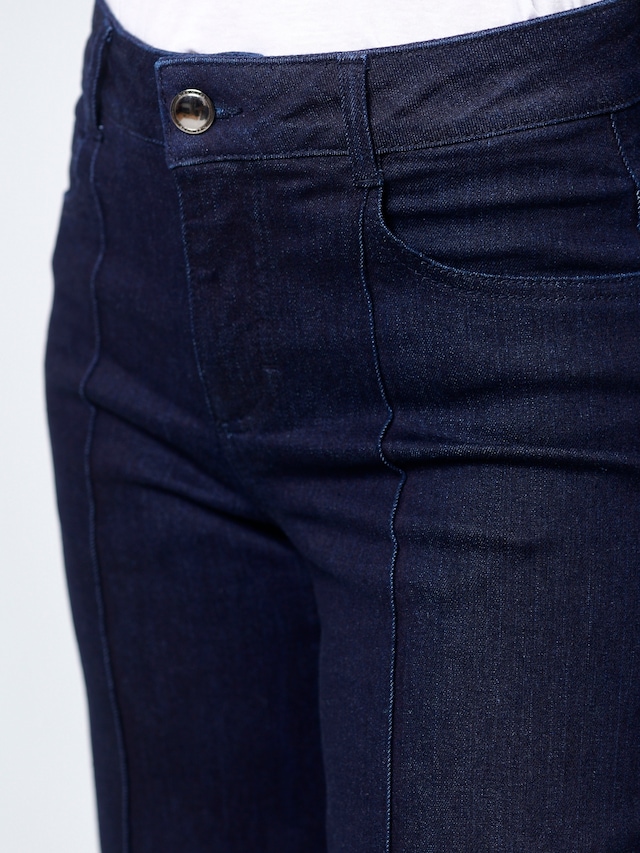 Jeanshose mit Biesen 4