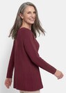 A-lijn tricot pullover met katoen thumbnail 4