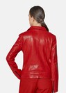 Biker-Jacke aus geprägtem Lammnappa-Leder thumbnail 3