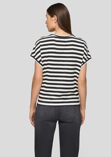 Jersey-Shirt aus Baumwolle und Modal thumbnail 3