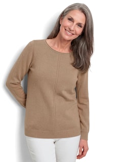 Tricot pullover van zuivere merinowol thumbnail 1