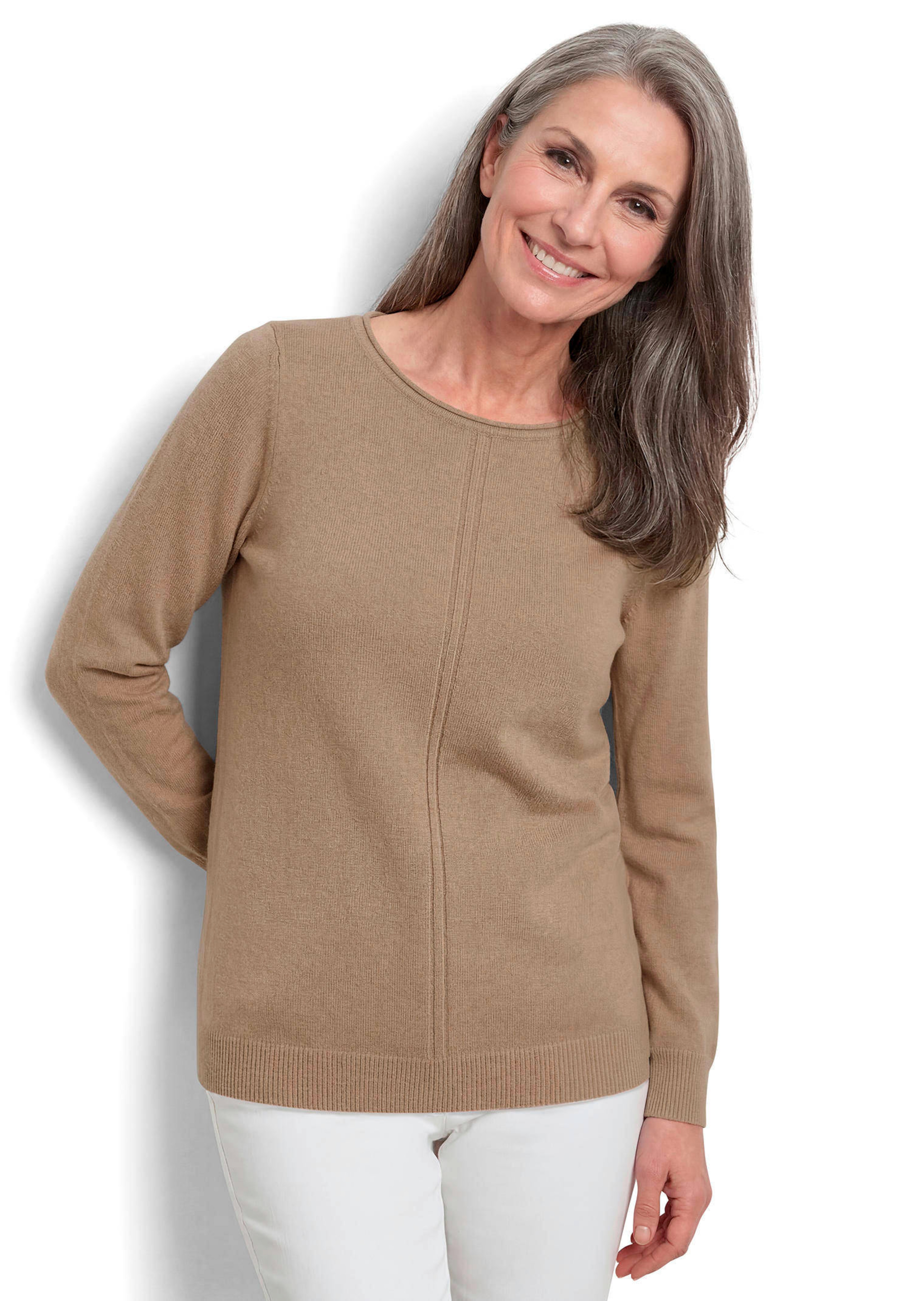Tricot pullover van zuivere merinowol