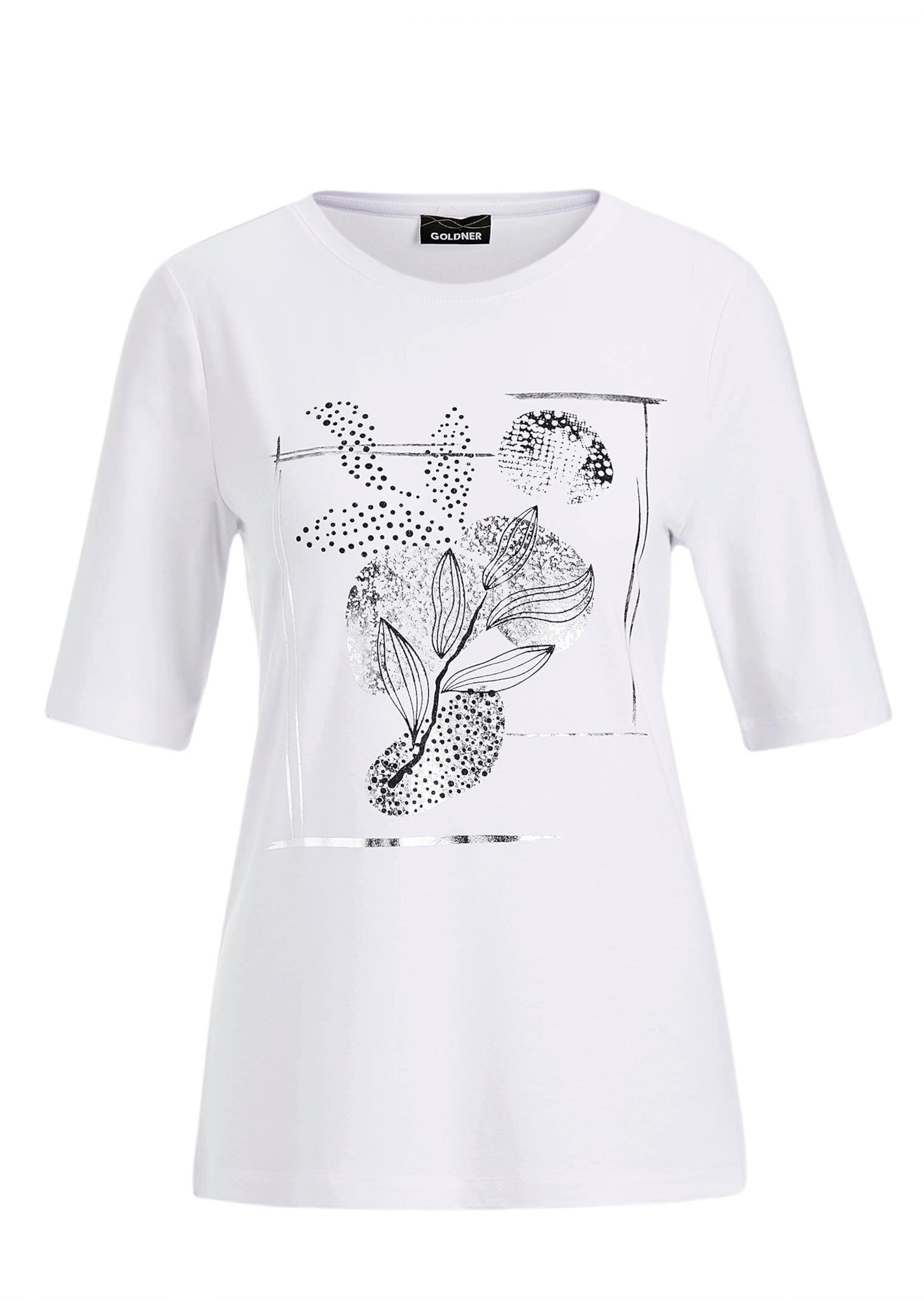 T-shirt imprimé agrémenté de détails brillants