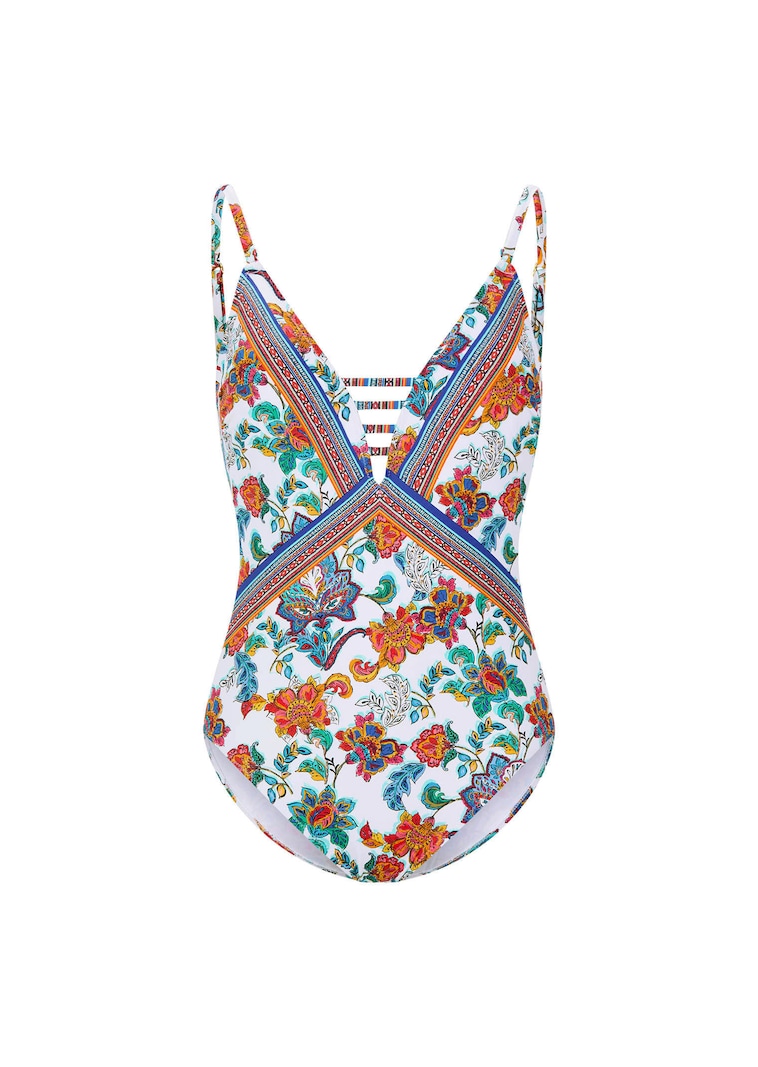 Badeanzug mit Blumenmuster