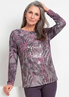 Sweatshirt in Metallic-Optik thumbnail 7