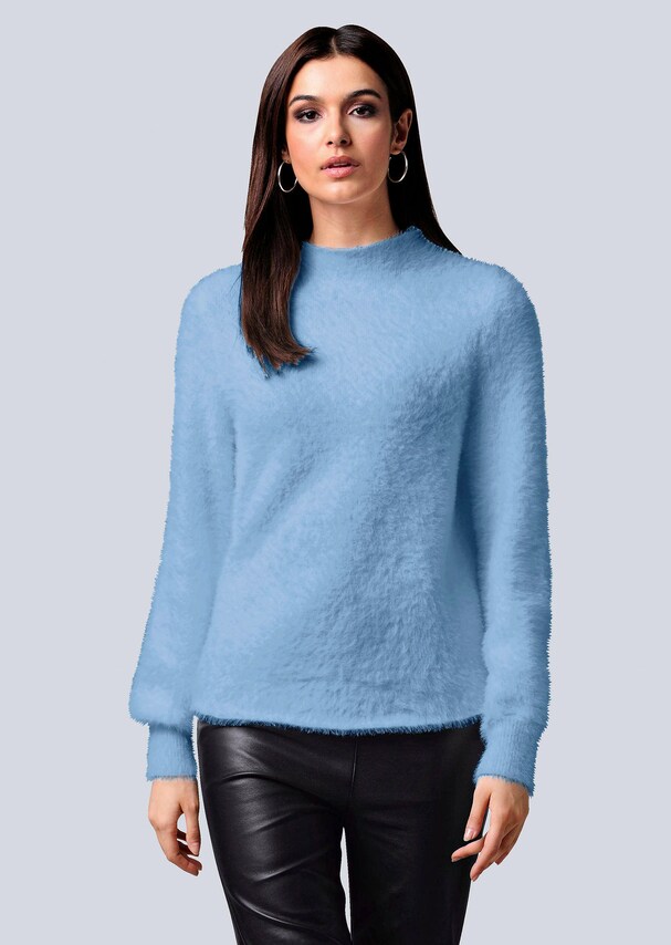 Pullover mit Flausch-Optik