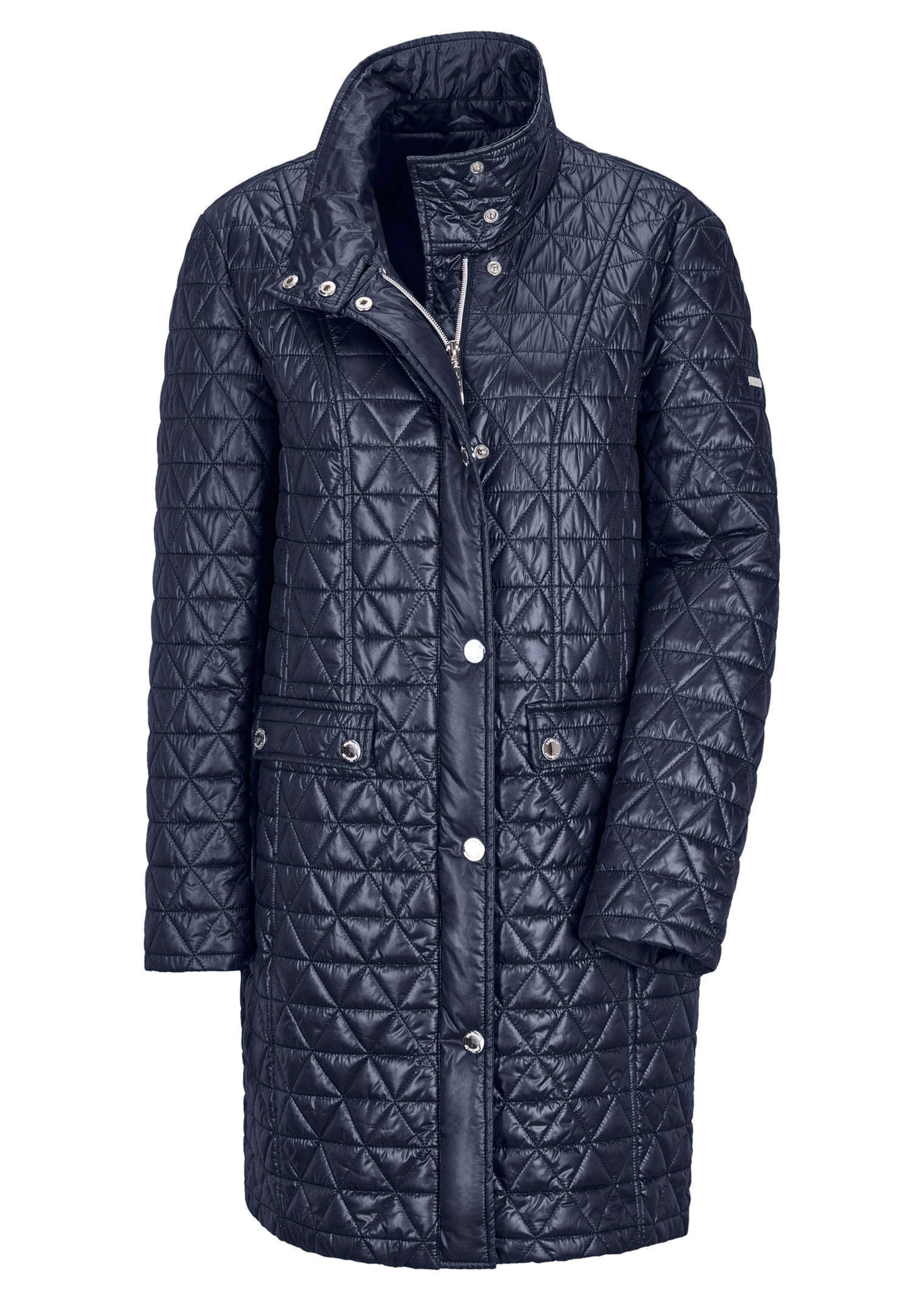 Stepp-Kurzmantel mit Stehkragen