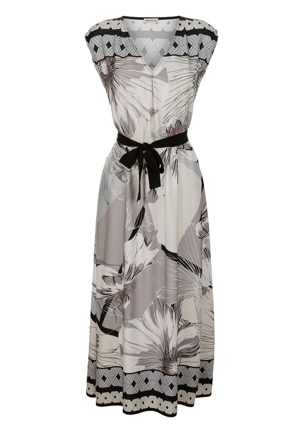 Kleid mit platziertem Blütendruck 4