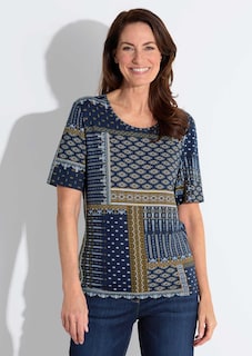 Jersey shirt met een stijlvolle print thumbnail 5