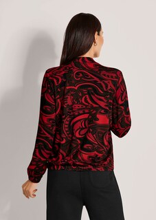 Gemusterte Freizeitjacke im Blouson-Schnitt thumbnail 2