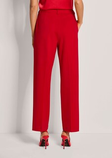 Knöchelfreie Jerseyhose mit Bügelfalten thumbnail 3