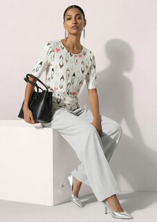 Kurzarm-Shirt mit Schuhmotiven thumbnail 4