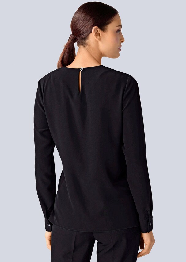 Bluse mit Bindedetail 2