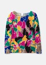 Der Rundhals-Pullover mit farbenfrohem Druck thumbnail 6