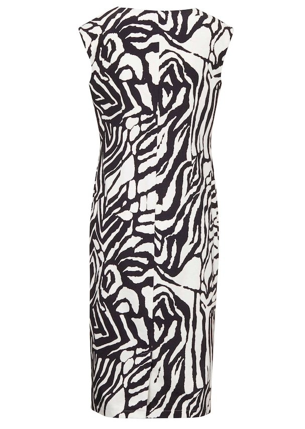 Etuikleid mit Zebradessin 5