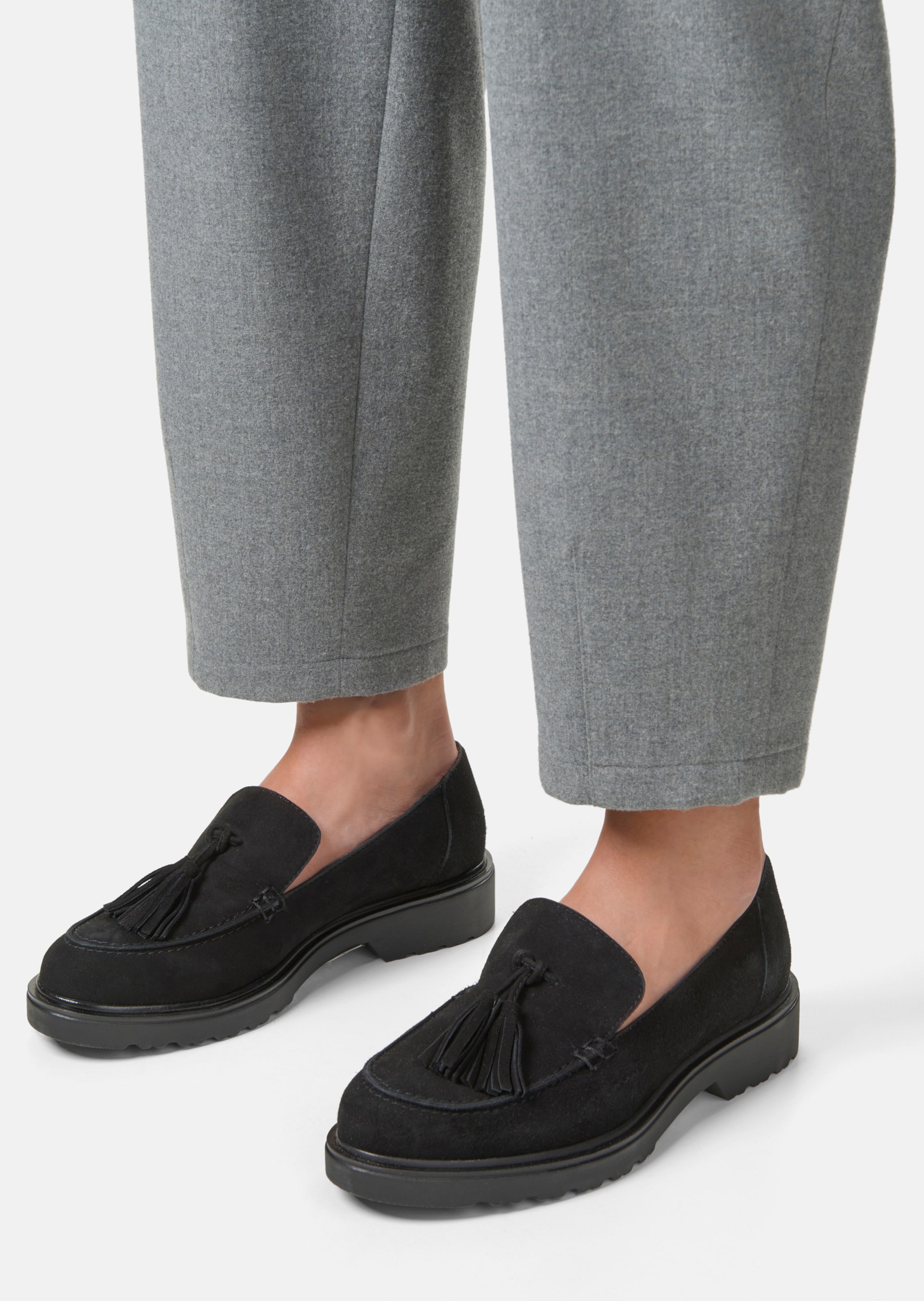 Mocassins avec gland décoratif