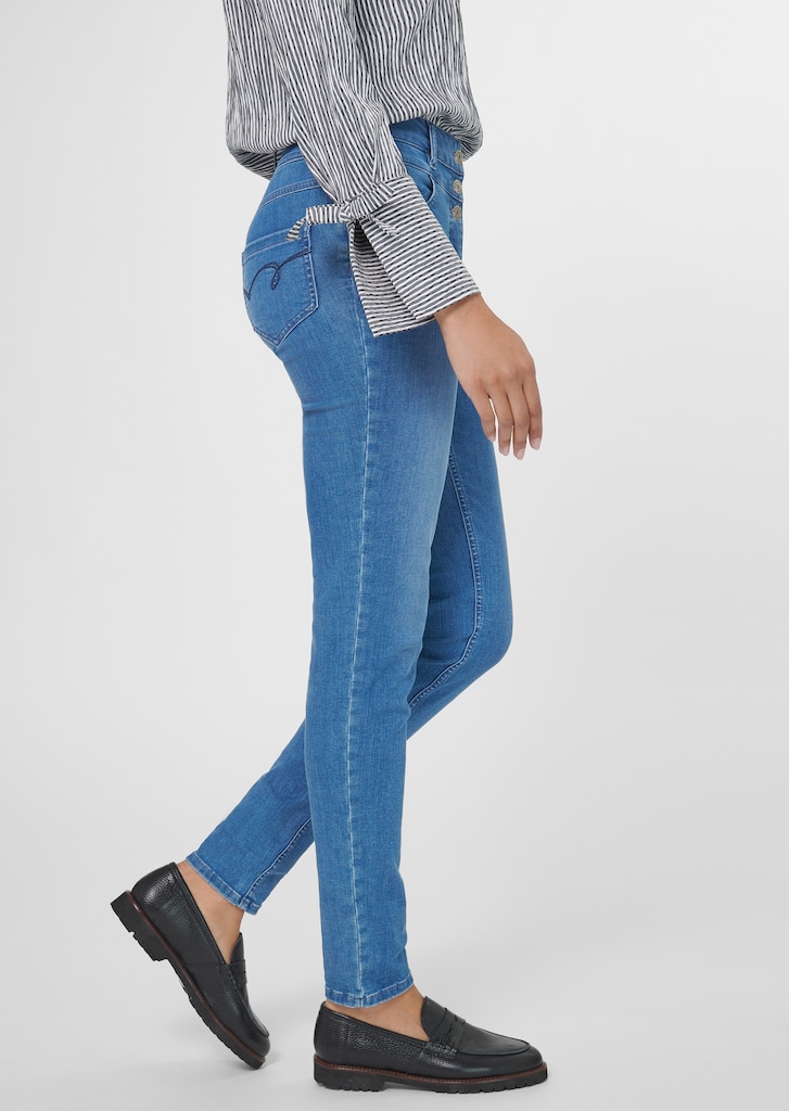 Highwaist-jeans van power-stretch 3