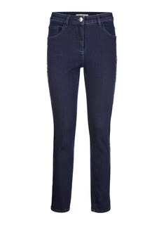 Jeans mit Galonstreifen und Zierplättchen thumbnail 4