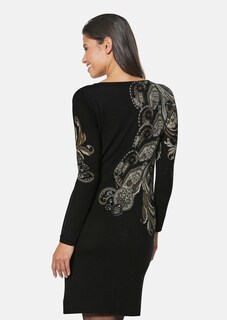 Robe en maille. Laine de mérinos thumbnail 3