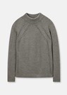 Stehkragen-Pullover mit Ajour-Details thumbnail 6