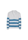 Polopullover in coolem Streifen-Look thumbnail 6