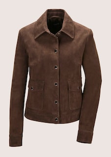 Lederjacke aus Ziegenvelours thumbnail 6