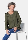 Flatteuze blouse zonder sluiting met modieuze kraag thumbnail 4