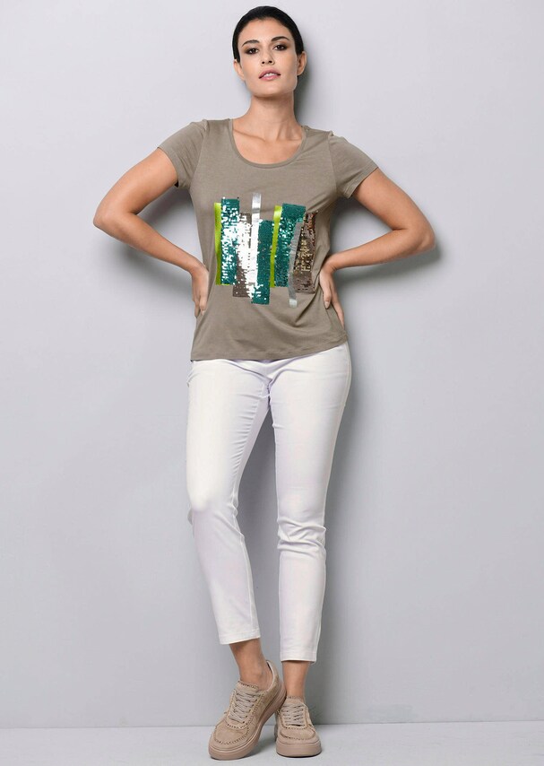 Shirt mit Druck im Vorderteil 6