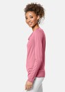 Long-sleeved shirt with waterfall neckline thumbnail 4