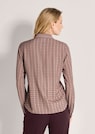 Geschmeidige Bluse mit geometrischem Muster thumbnail 3