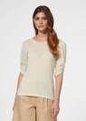 Halbarm-Shirt mit Knoten-Details thumbnail 1