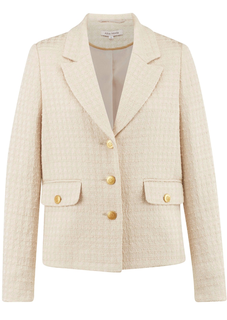 Eleganter Blazer aus Bouclé