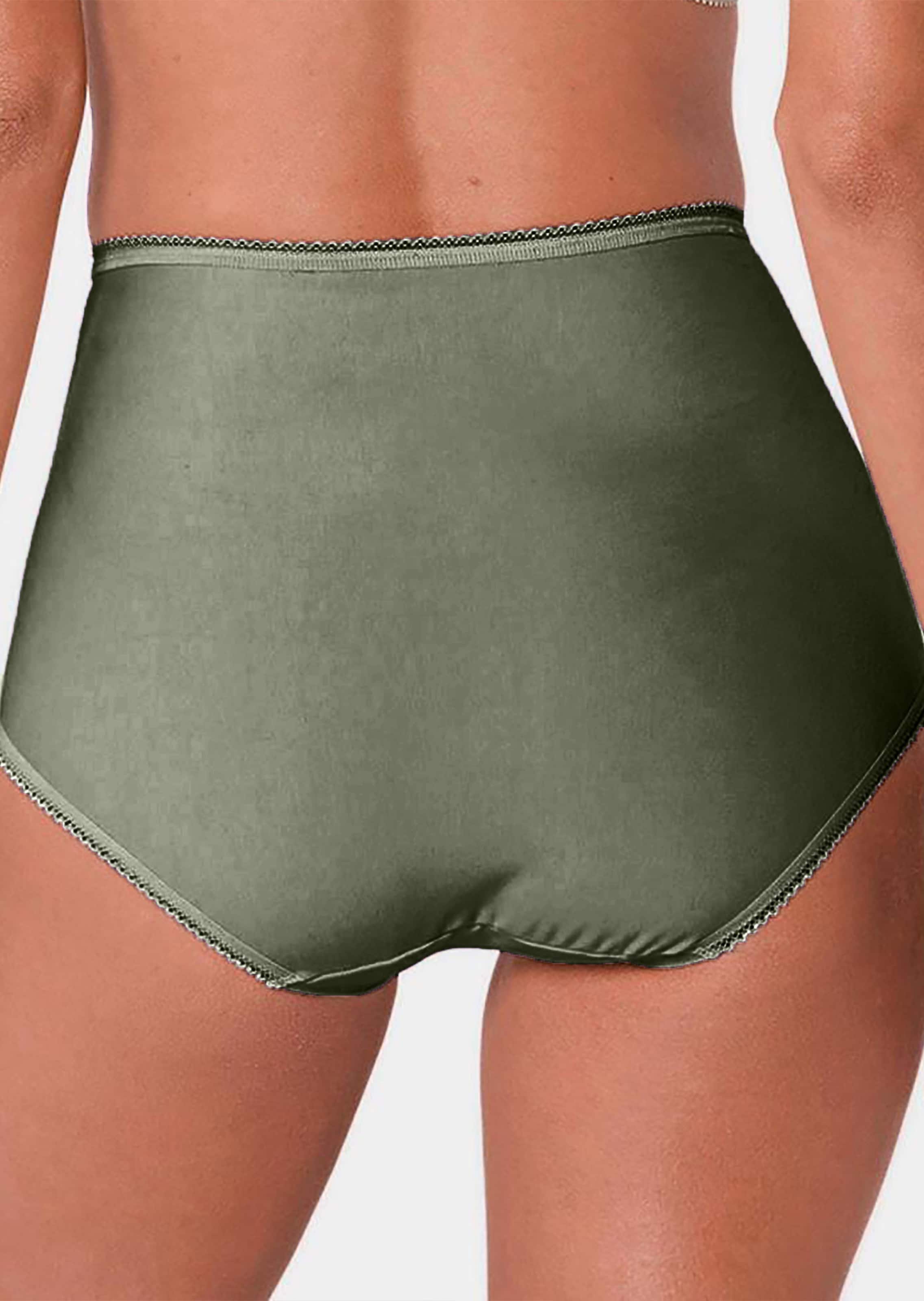 Panty en coton - sauge - Gr. 56 de Goldner Fashion