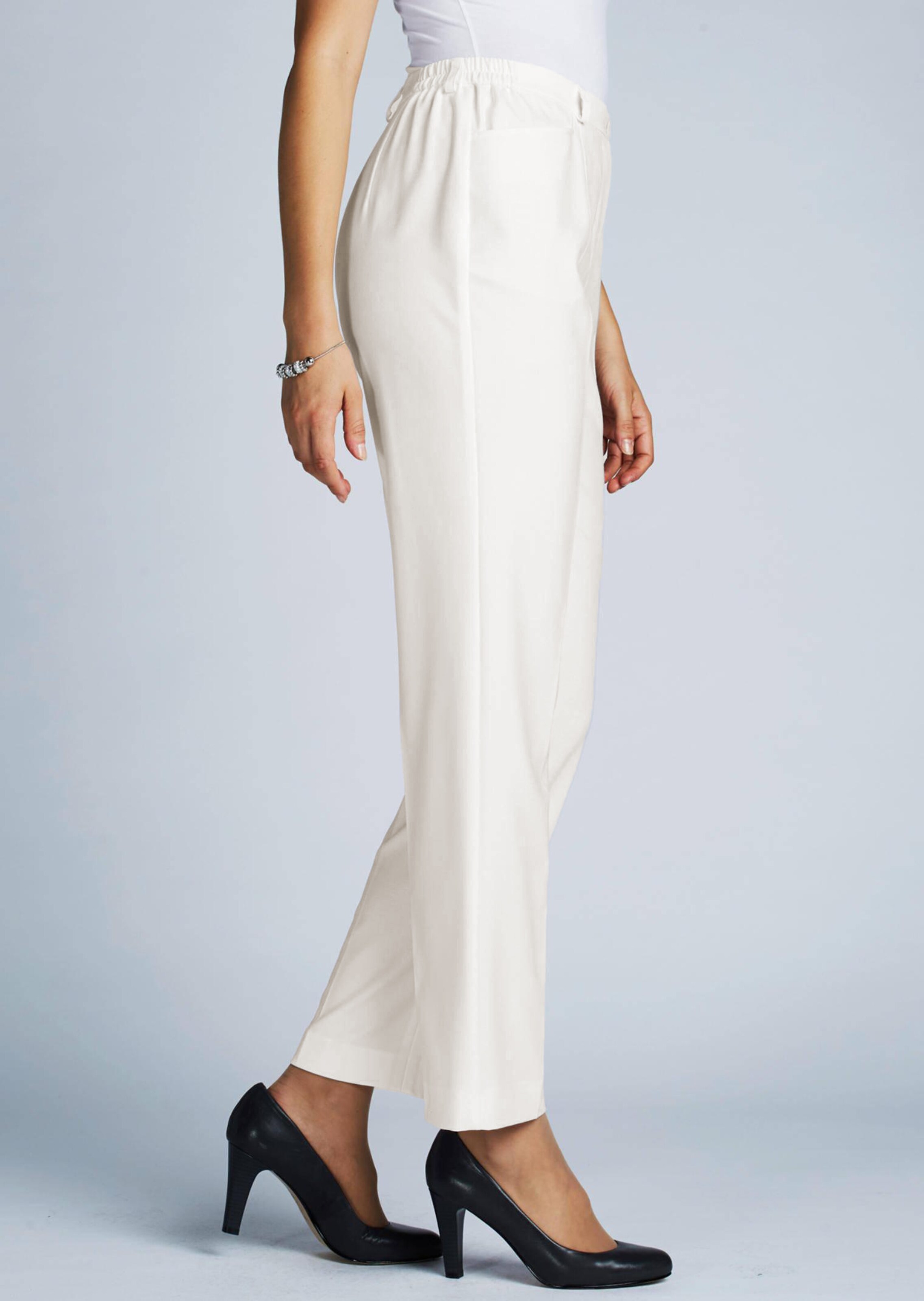 Pantalon Ever Fresh CARLA - crème - Gr. 56 de Goldner Fashion