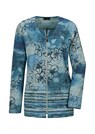 Shirtjacke aus geringeltem Struktur-Jersey thumbnail 6
