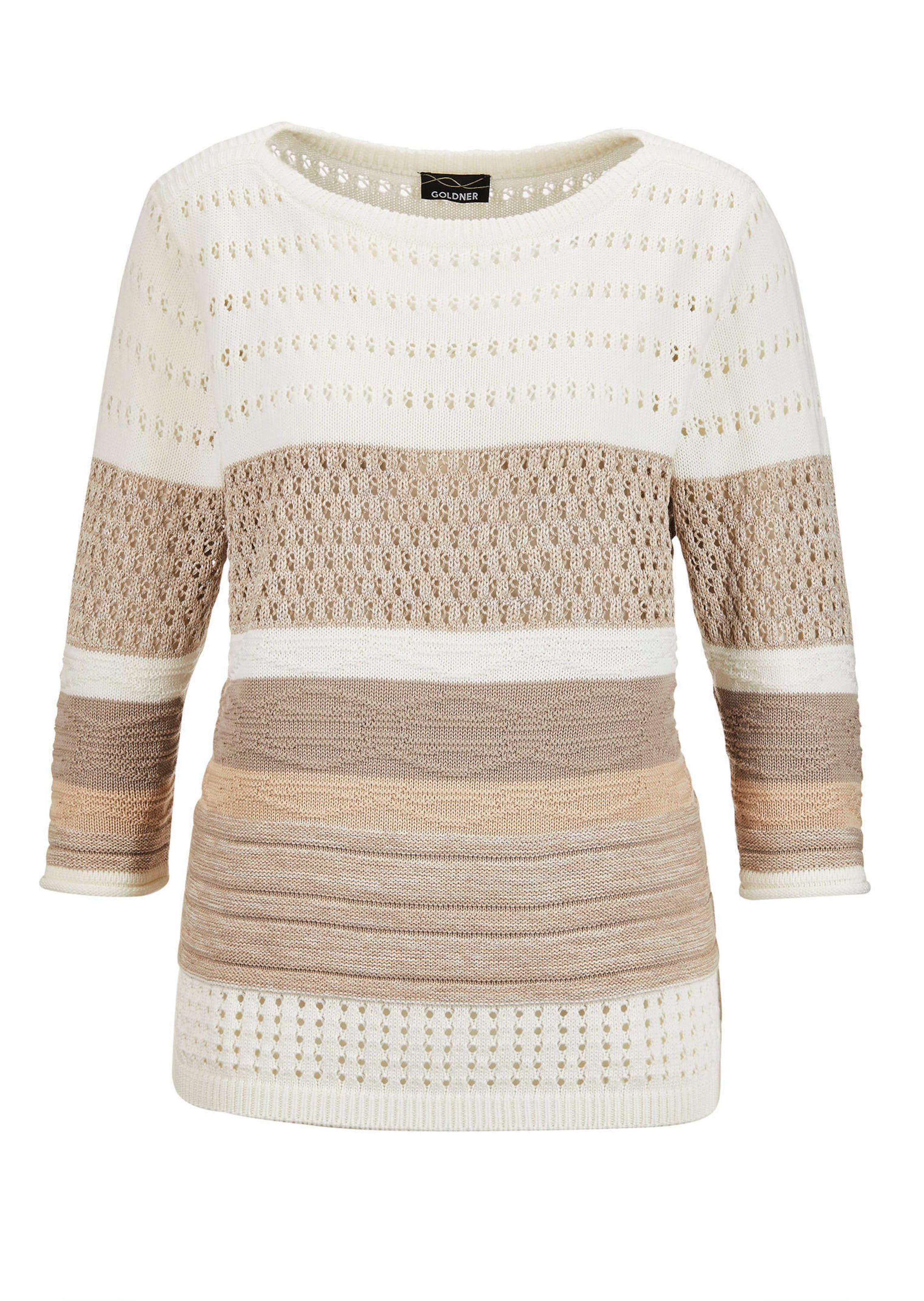 Pullover im Blockstreifen-Strick