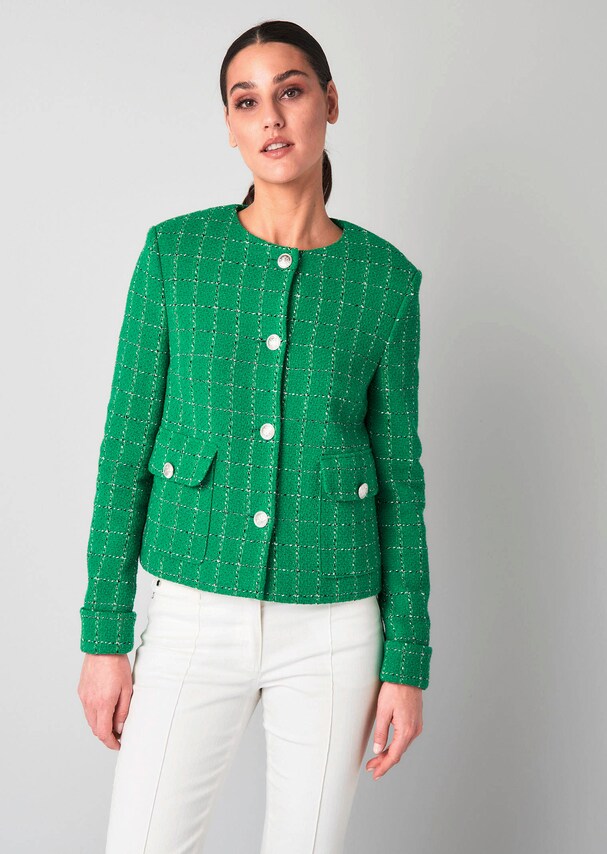 Blazer mit Knopfverschluss