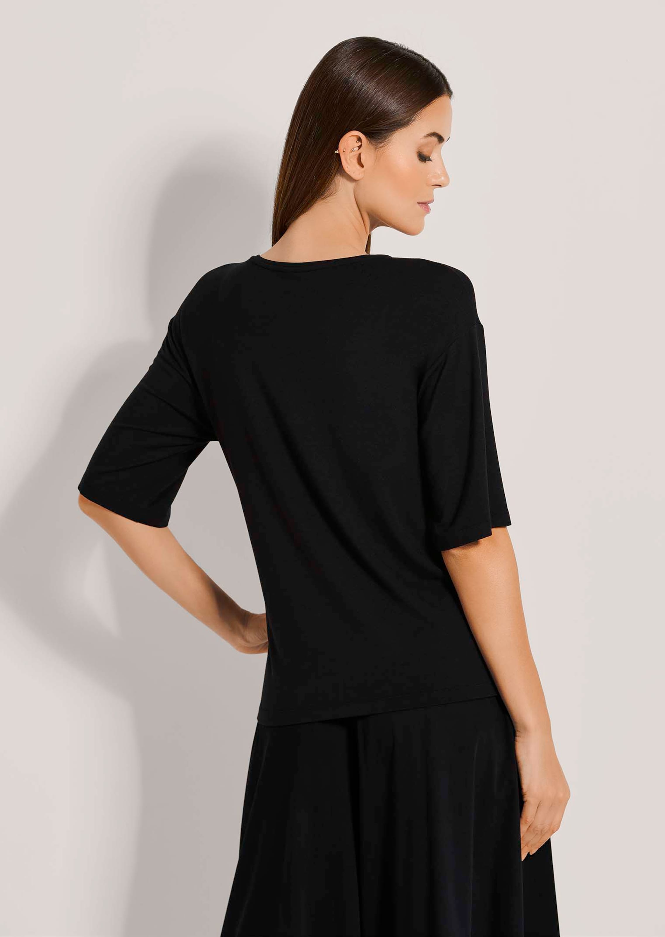 Damen T-Shirt Mit V-Ausschnitt & Knoten – Lässiges Baumwoll-Shirt Für Sommer, Alltag, Party, In Vielen Farben