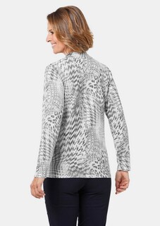 Weicher Druckpullover in Feinstrick thumbnail 2