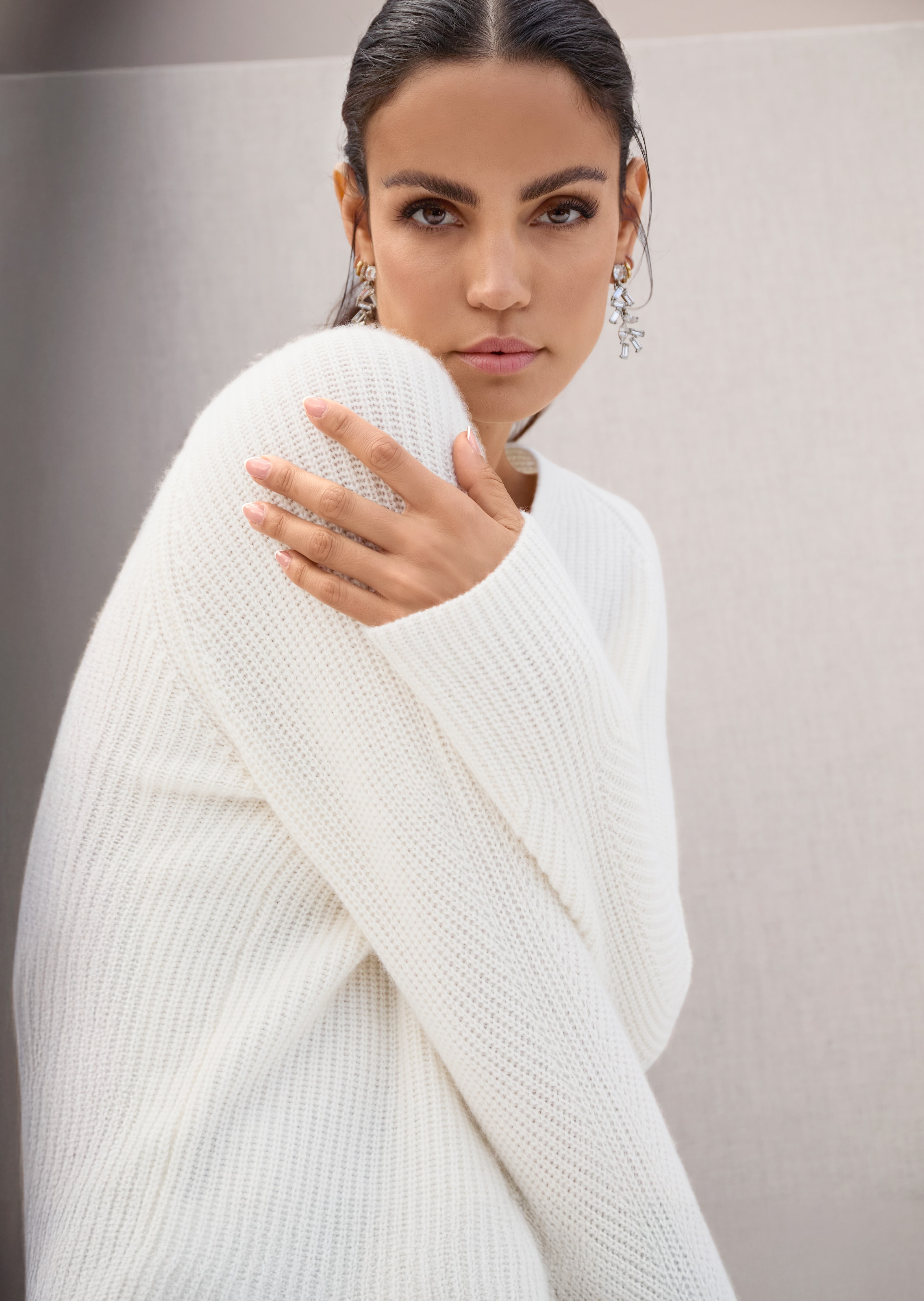 Pullover mit feiner Struktur