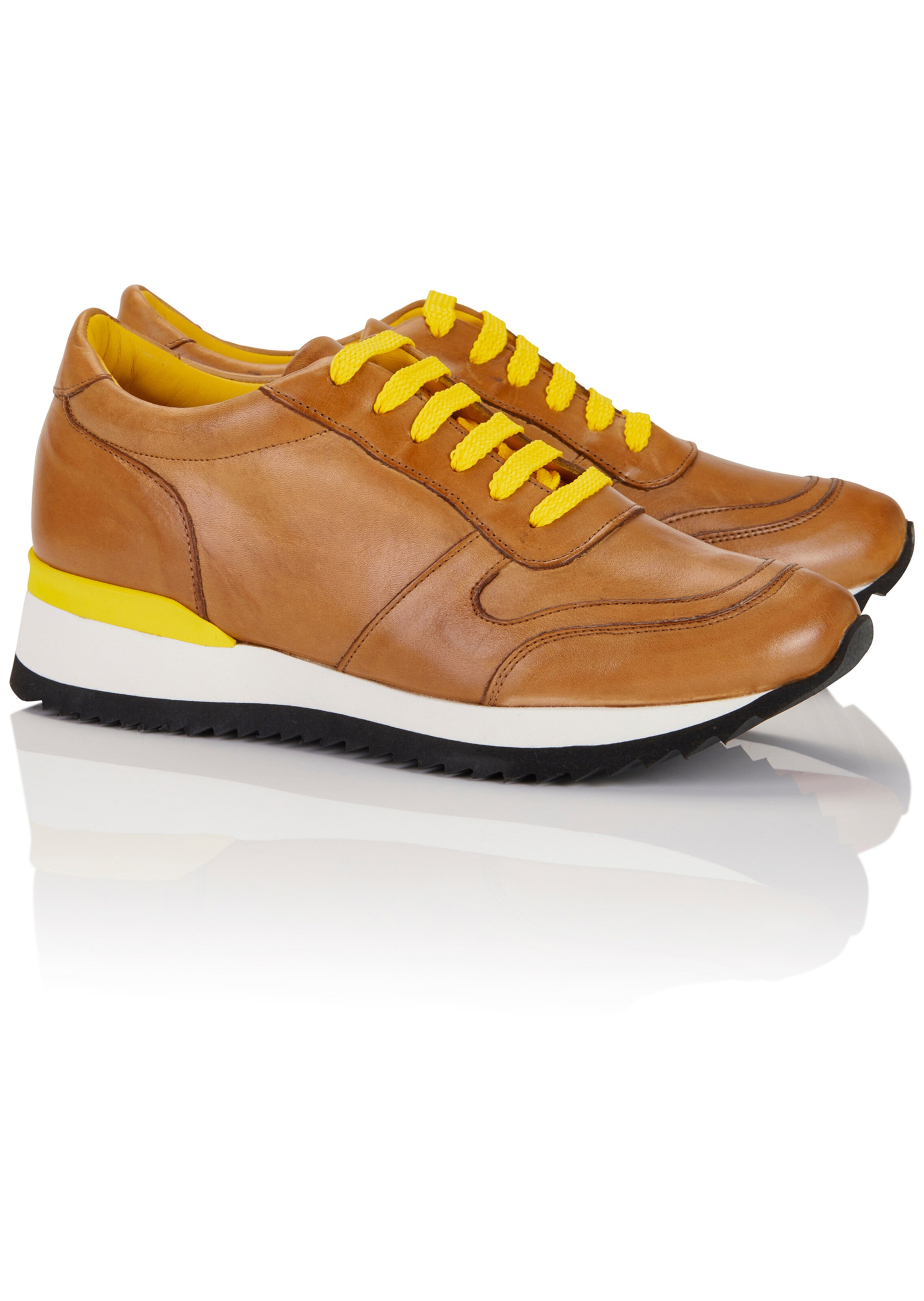 Leder-Sneaker zum Schnüren