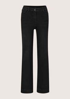 Bequeme Wide-Leg-Jeans aus Powerstretch thumbnail 6