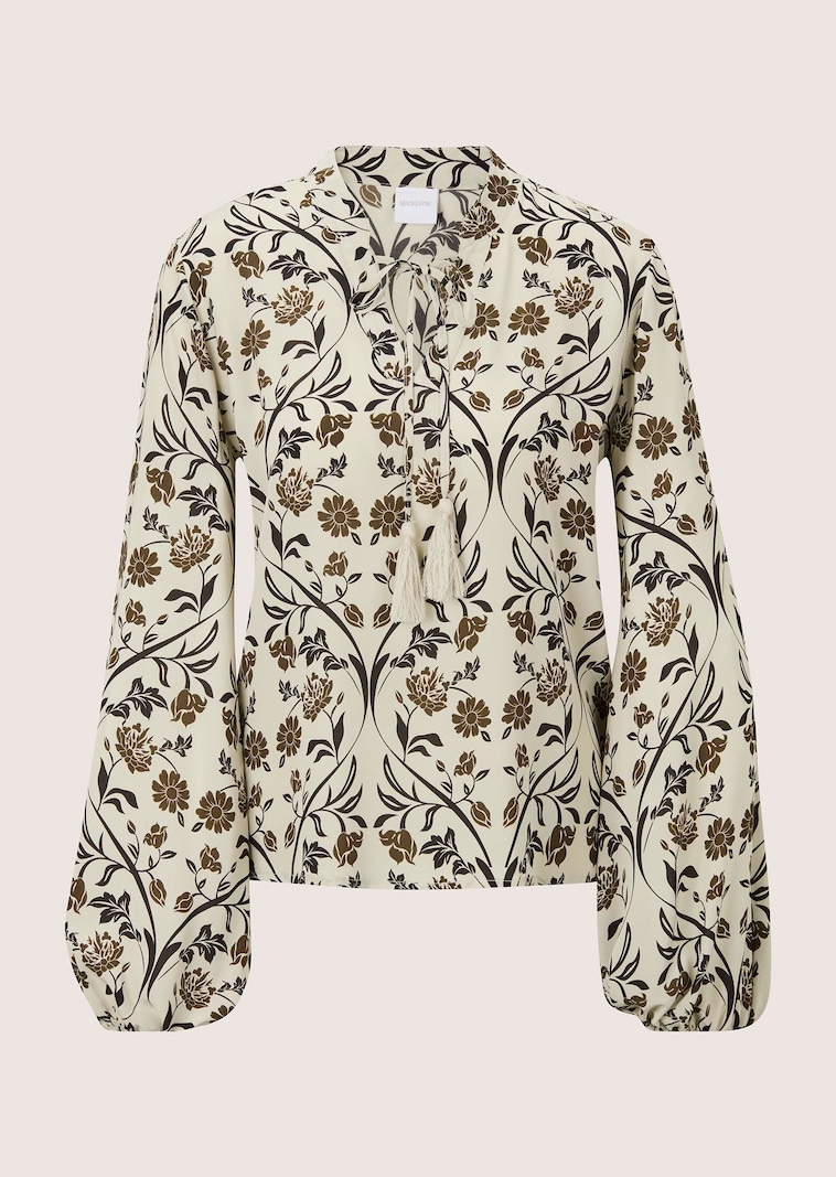 Romantische Bluse im Boho-Look
