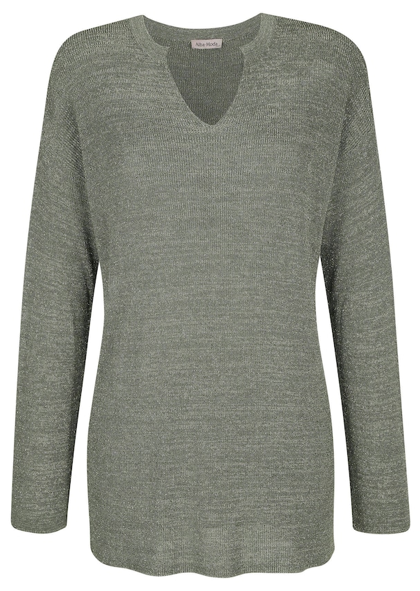 Pullover mit Effektgarn 5