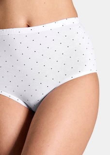 Lot de slips taille haute en coton thumbnail 3