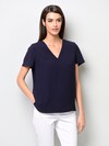 Bluse mit V-Ausschnitt thumbnail 1