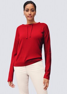 Rundhals-Pullover mit Kordelzug thumbnail 7