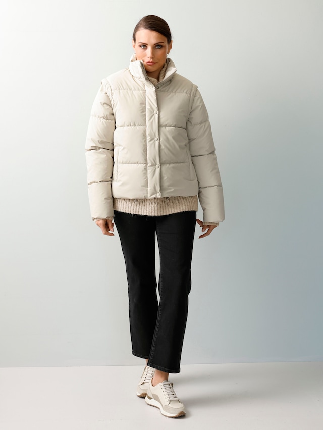 Steppjacke mit abnehmbaren Ärmeln 6