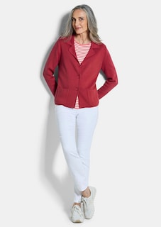Strickblazer mit aufgesetzten Taschen thumbnail 2