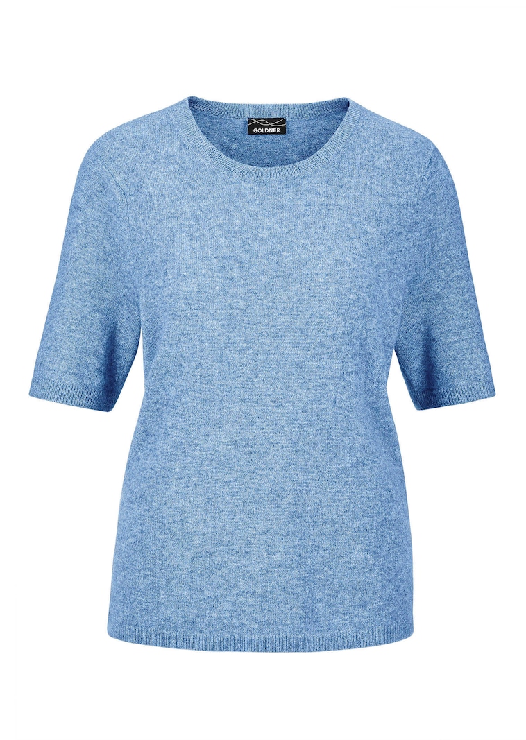 Pull à manches courtes en cachemire